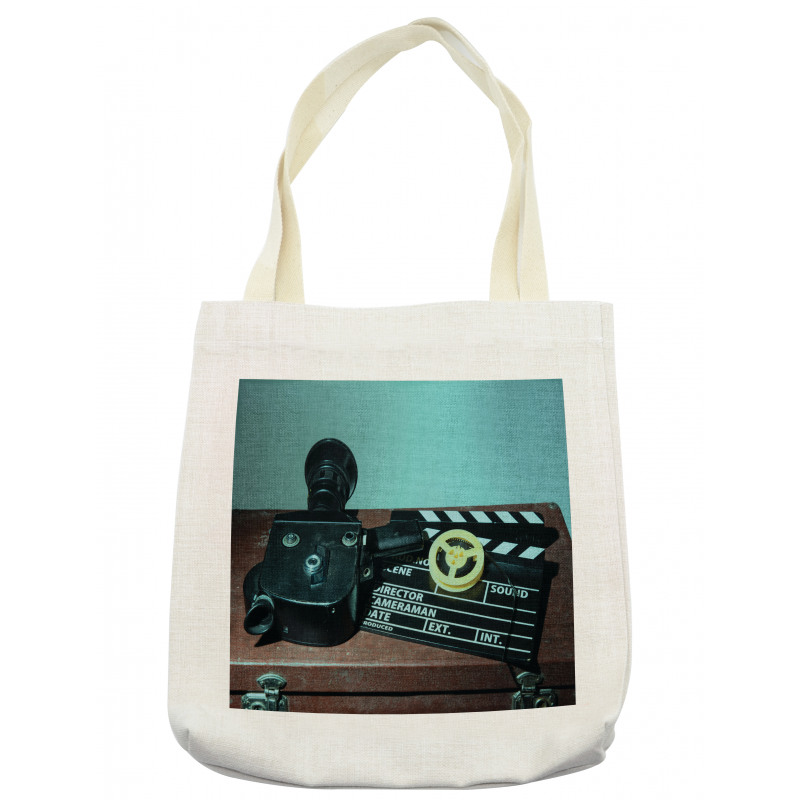 Camera Clapper Tote Bag