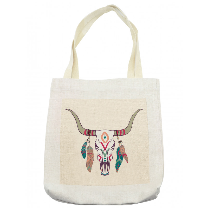 Texas Longhorn Steer Tote Bag