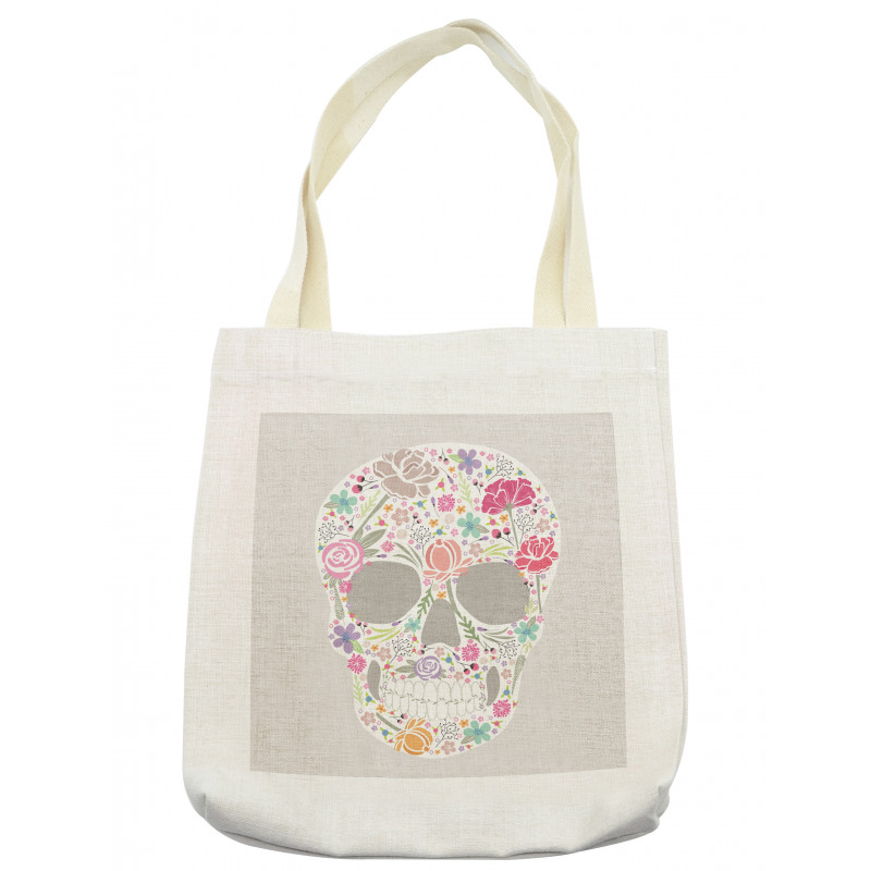 Ornamented Skull Tote Bag