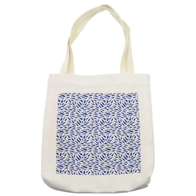 Nautical Life Illustration Tote Bag