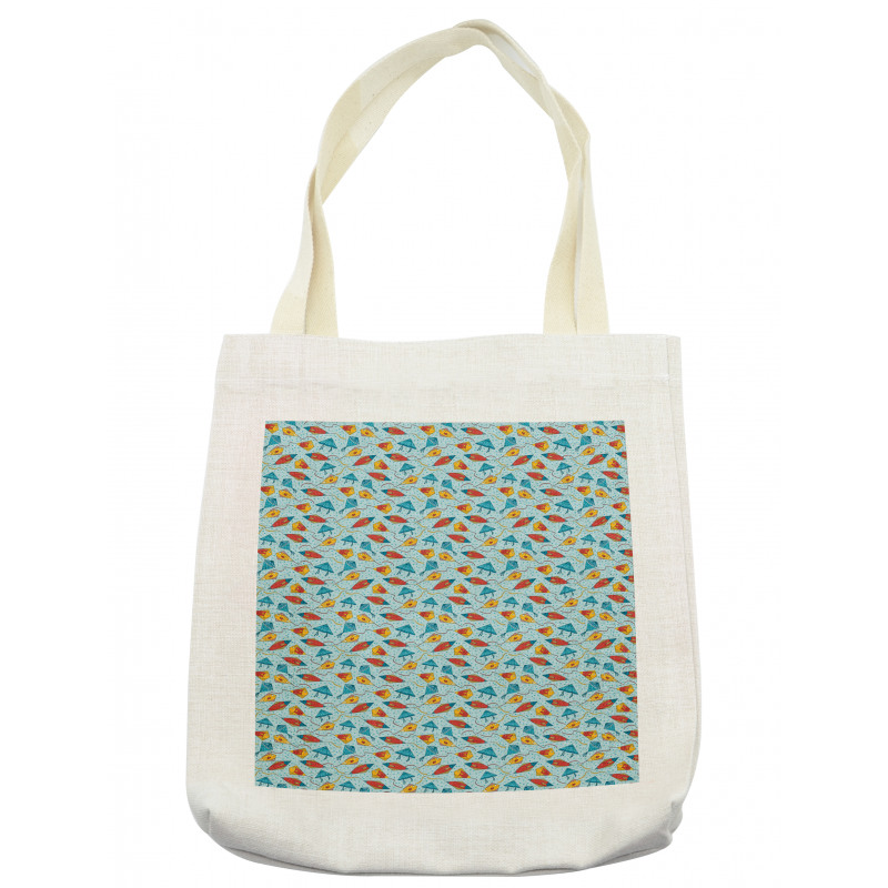 Kite Shaped Animal Pattern Tote Bag