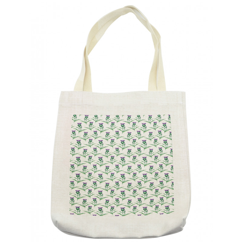 Botanical Print Plant Tote Bag