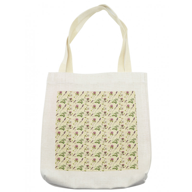 Vintage Composition Tote Bag