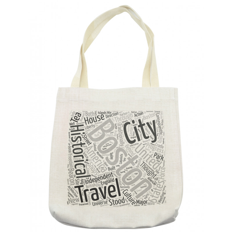 Worldcloud for Tourists Tote Bag