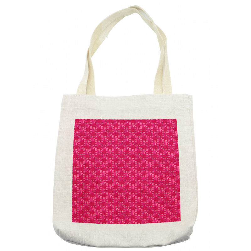 Upside down Letters Tote Bag