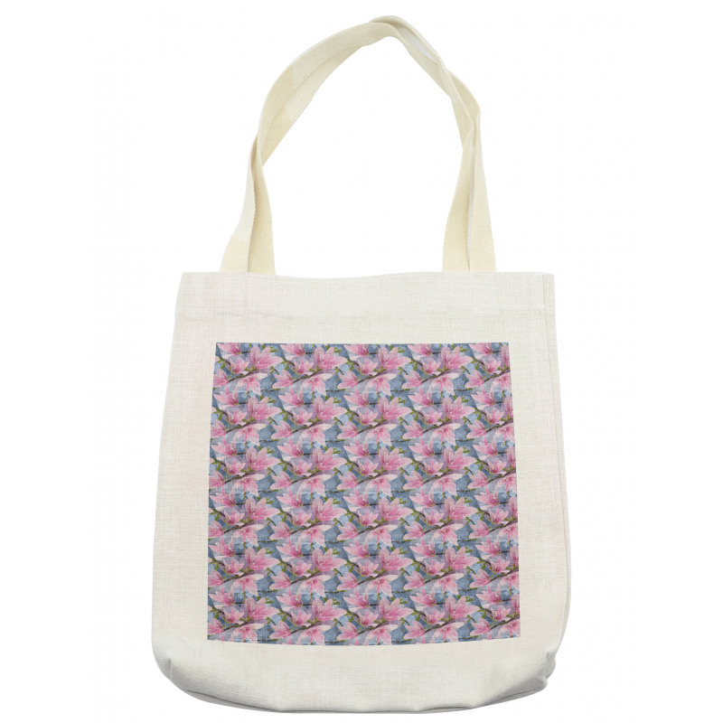 Low Poly Nature Scene Tote Bag