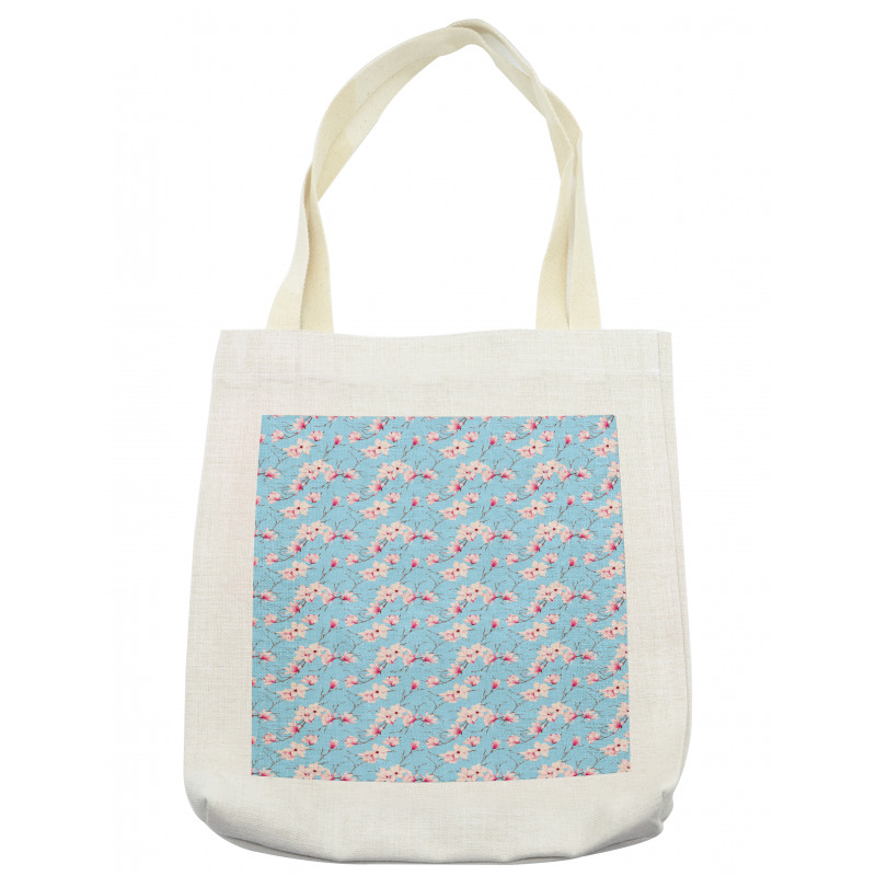 Spring Season Branches Tote Bag