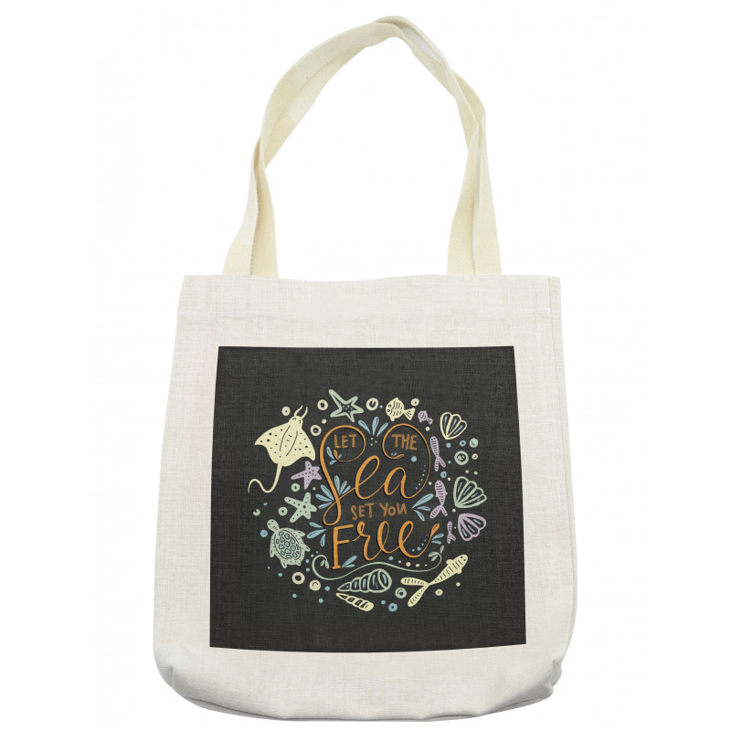 Let the Sea Set You Free Tote Bag