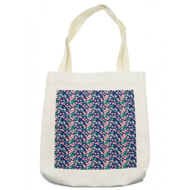 Pink Morning Glory Blossom Tote Bag