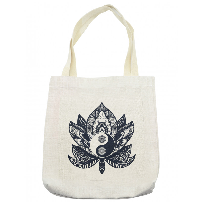 Lotus Leaf Spritiual Tote Bag