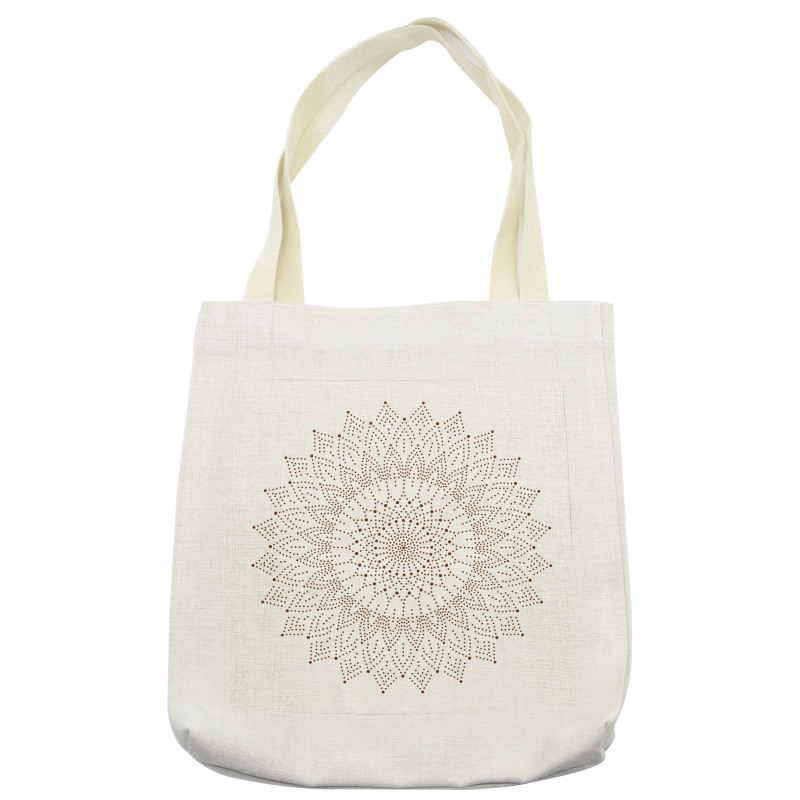 Pointillist Lace Art Tote Bag