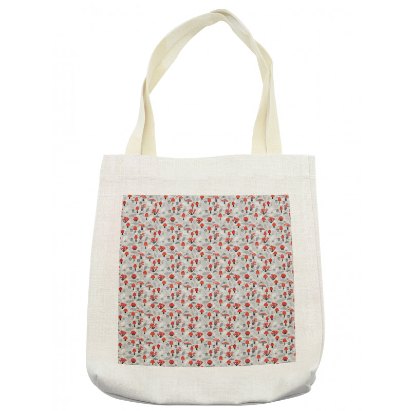 Sketch Woodland Design Tote Bag