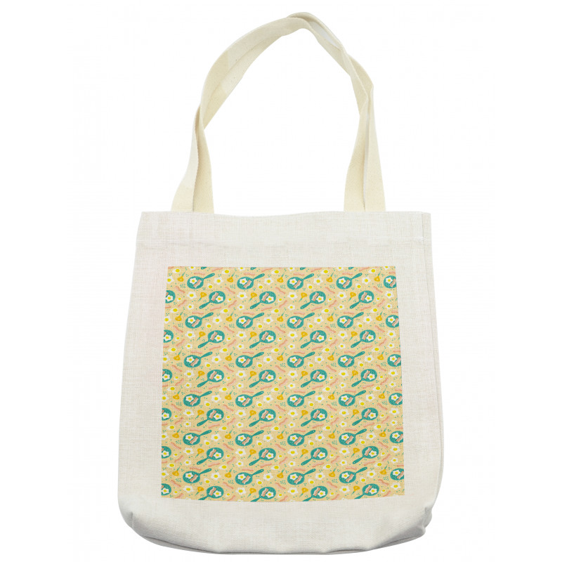 Breakfast Egg and Bacon Tote Bag