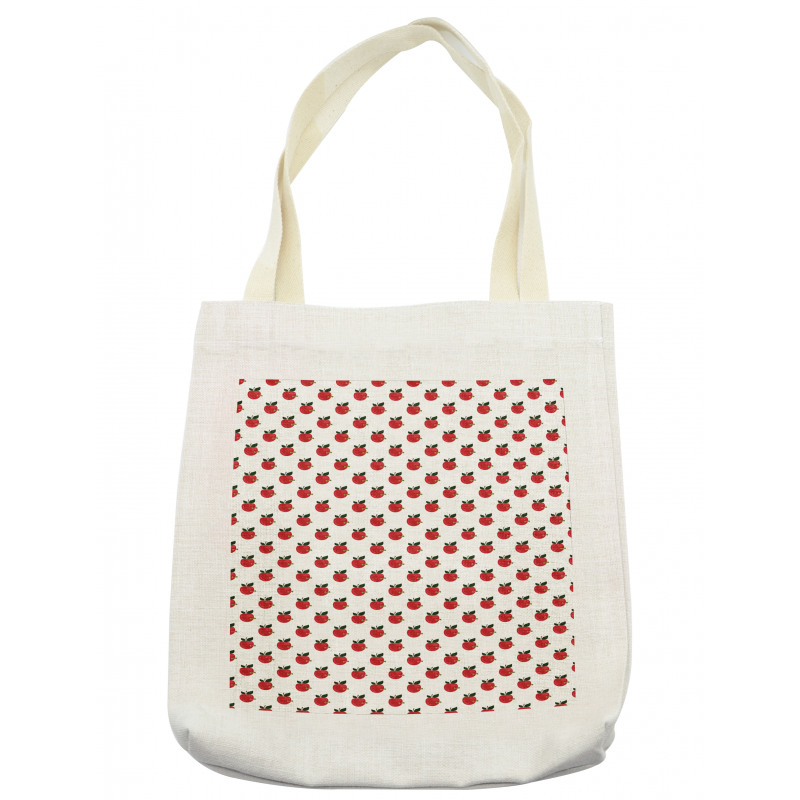 Comic Apples Worms Tote Bag