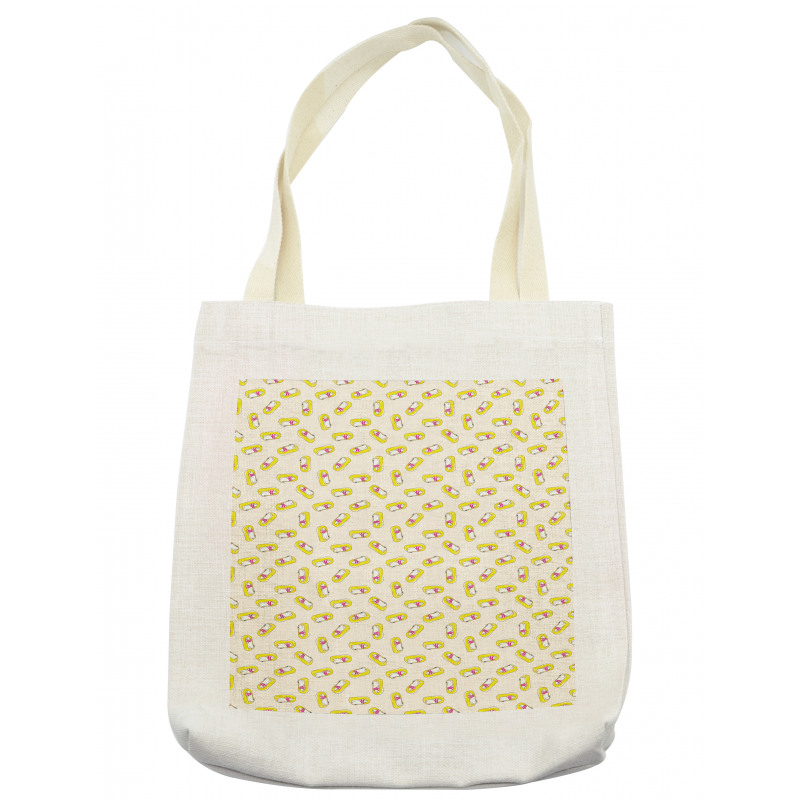 Relaxing on Seabeds Tote Bag