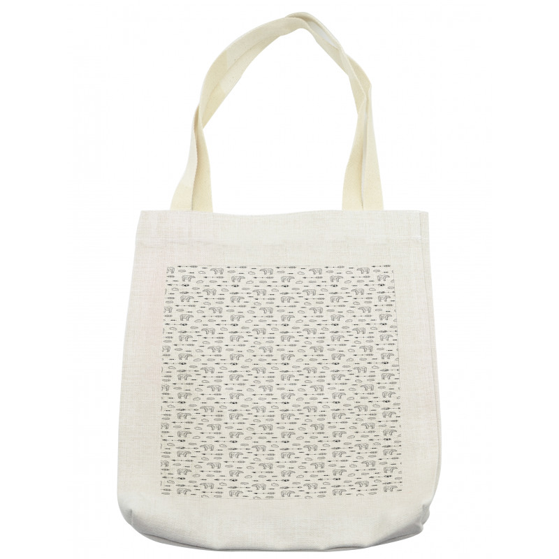 Tribal Arrows Arctic Tote Bag