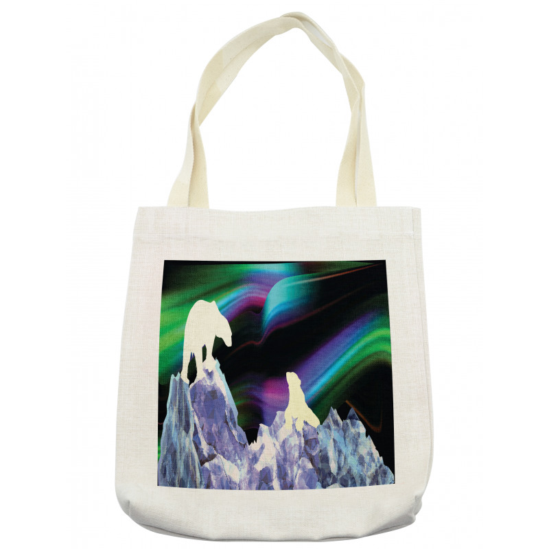 Aurora Borealis Ice Tote Bag