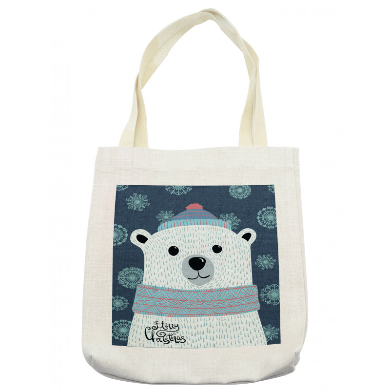 Xmas Portrait Noel Tote Bag