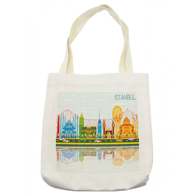 Cultural Landmarks Tote Bag