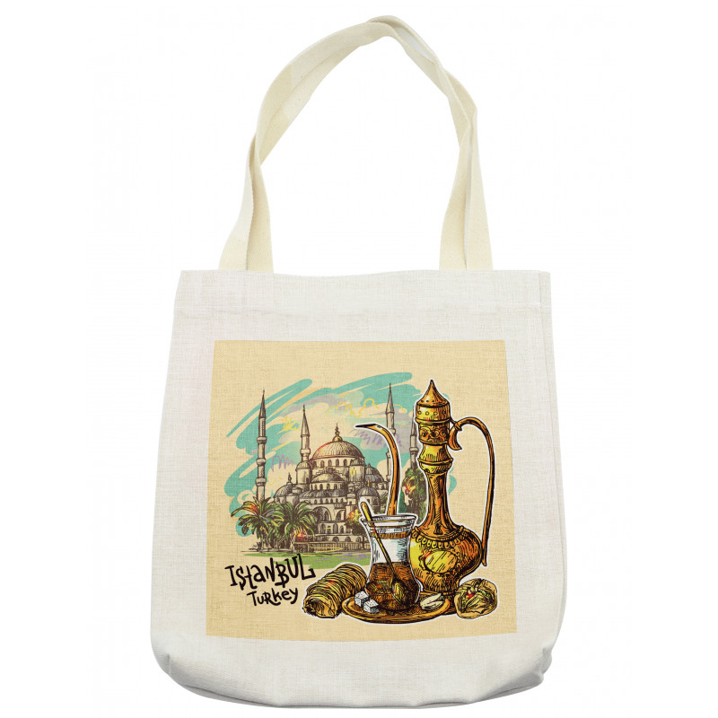 Teapot Sweets Turkish Tote Bag