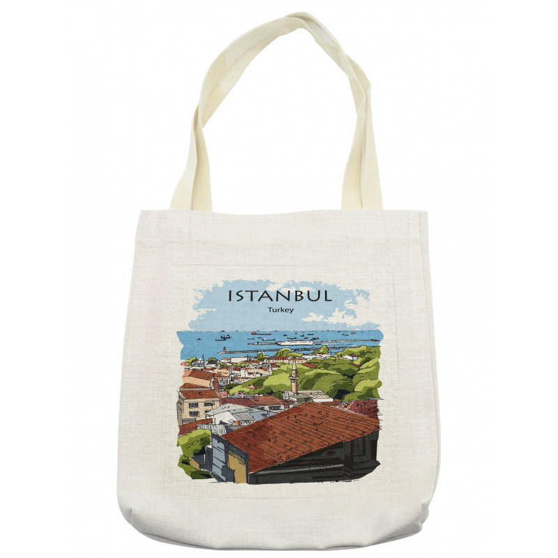 Sea Marmara Harbor Tote Bag