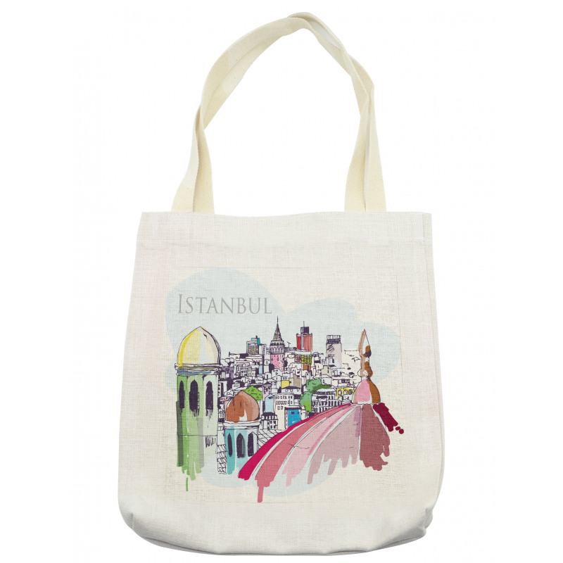 Aerial Scenery Urban Tote Bag