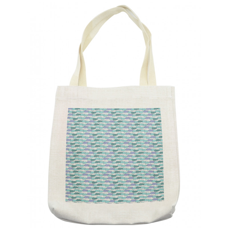 Continuous Rain Clouds Tote Bag