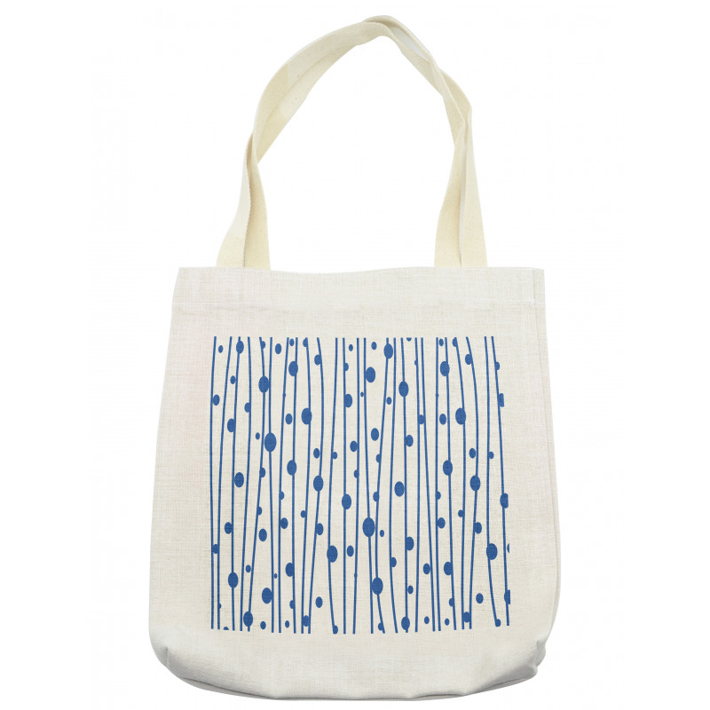 Water Drop Lines Tote Bag