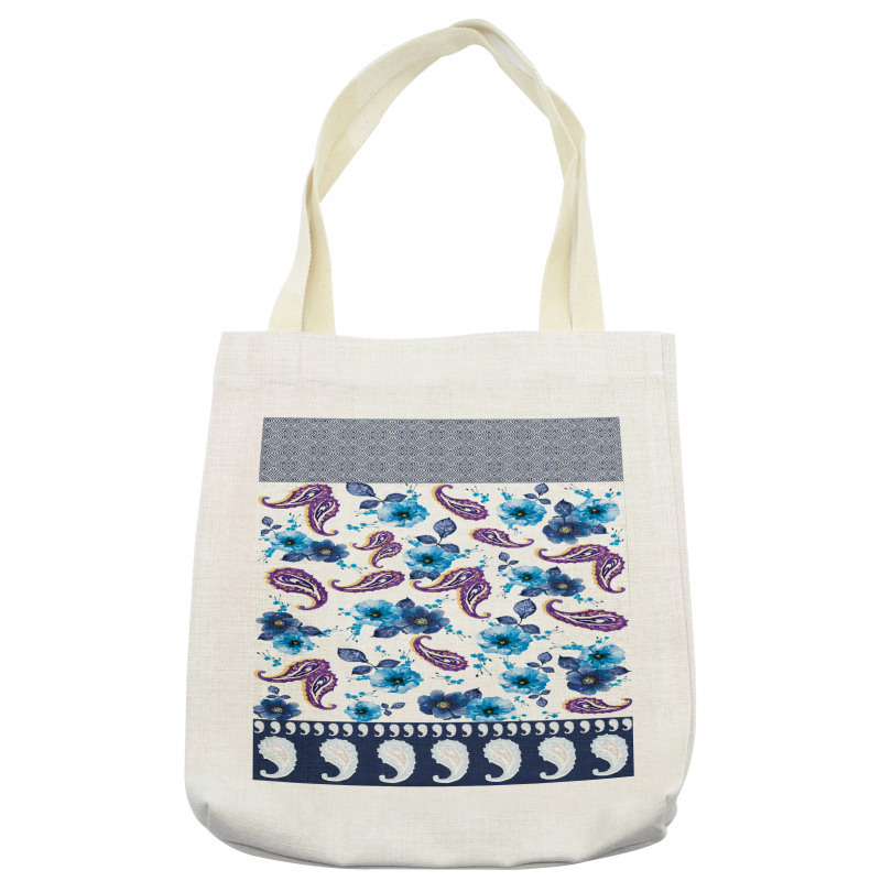 Watercolor Vintage Flora Tote Bag