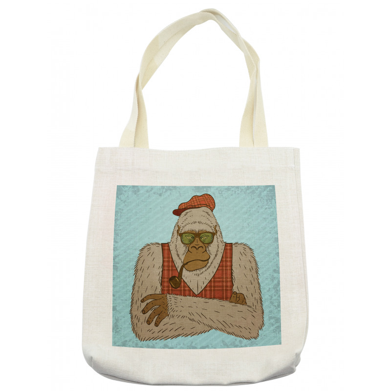 Melancholic Yeti Pipe Tote Bag