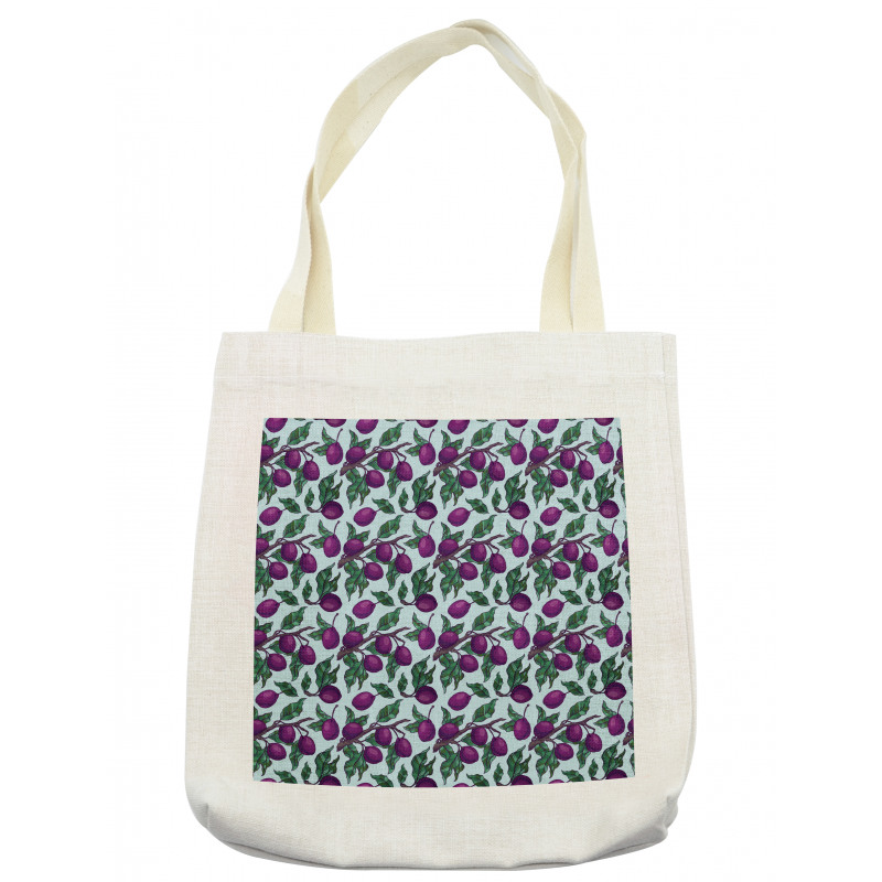 Branches of Plum Fruit Tote Bag