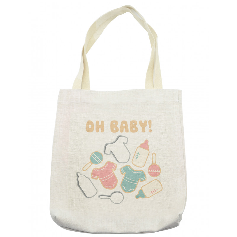 Newborn Infant Bodysuit Tote Bag