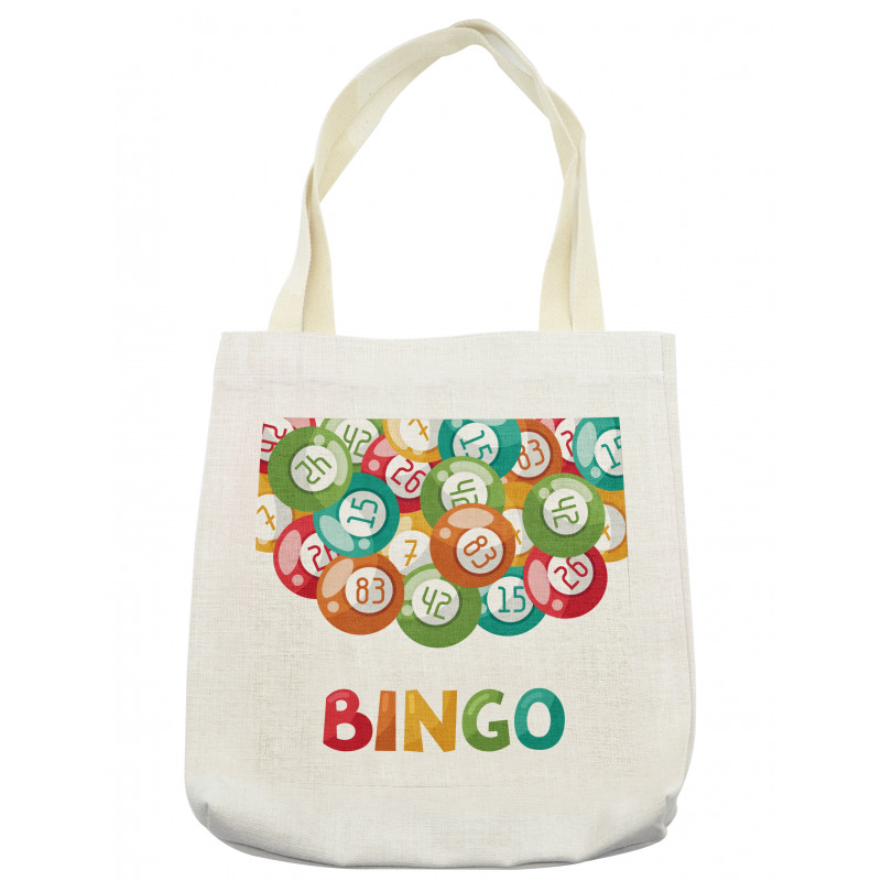 Lottery Game with Balls Tote Bag