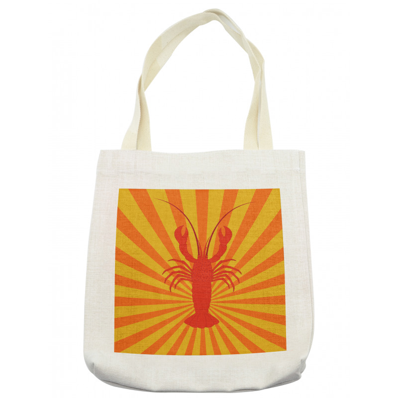 Aquatic Animal Lines Tote Bag