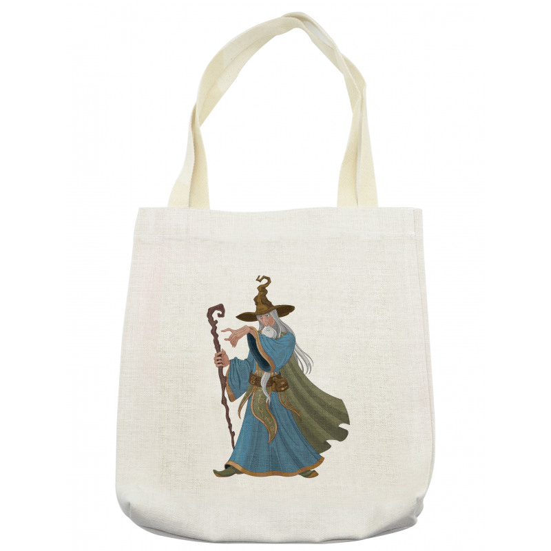 Strong Medieval Sorcerer Tote Bag