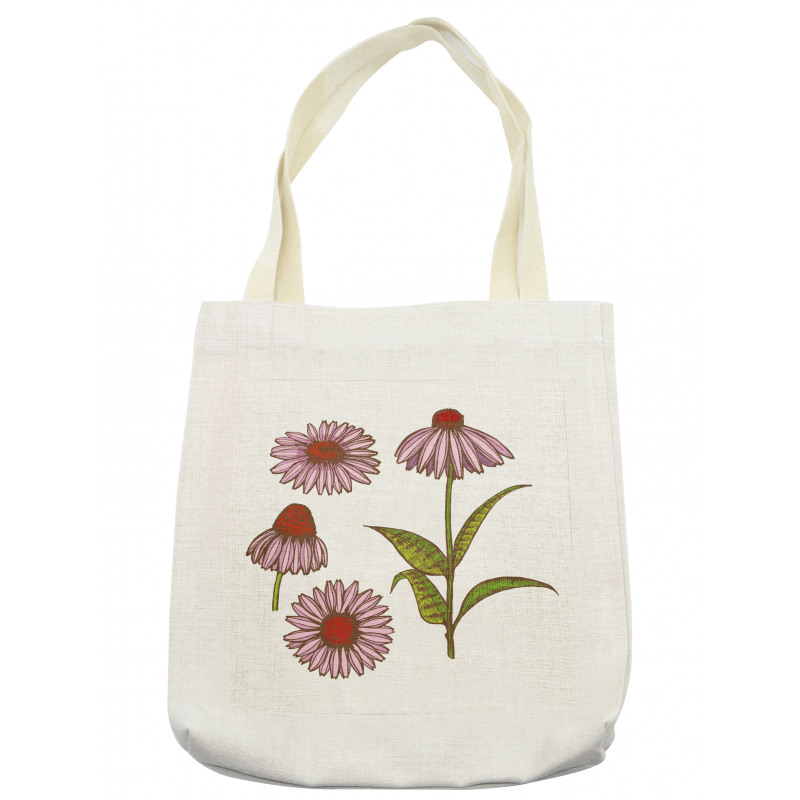 Coneflower Herbs Tote Bag