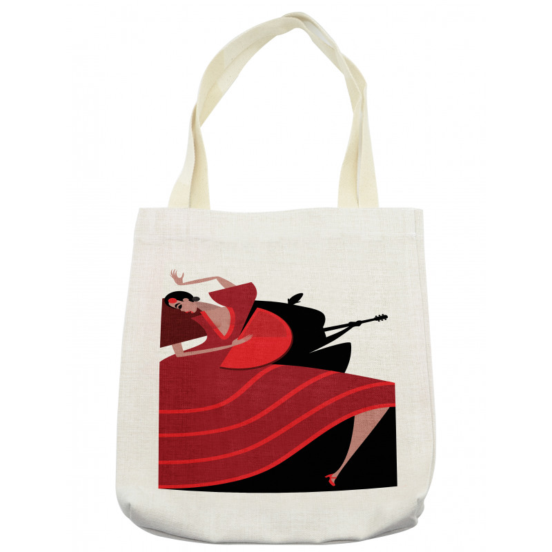 Baile Flamenco Theme Tote Bag