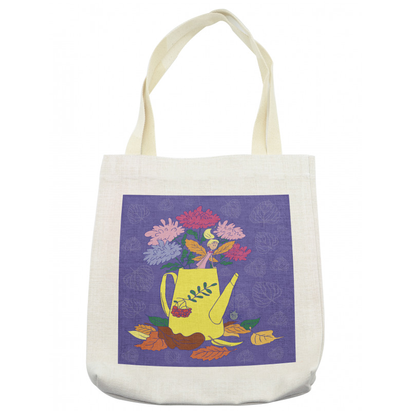 Flower Bucket Water Can Tote Bag