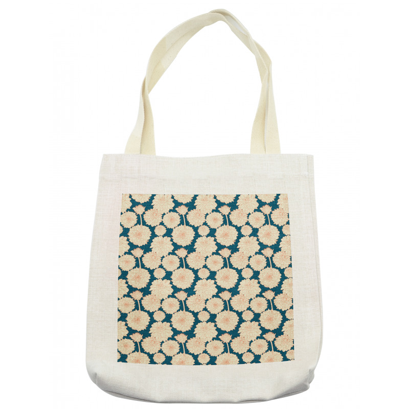 Japanese Style Flower Tote Bag