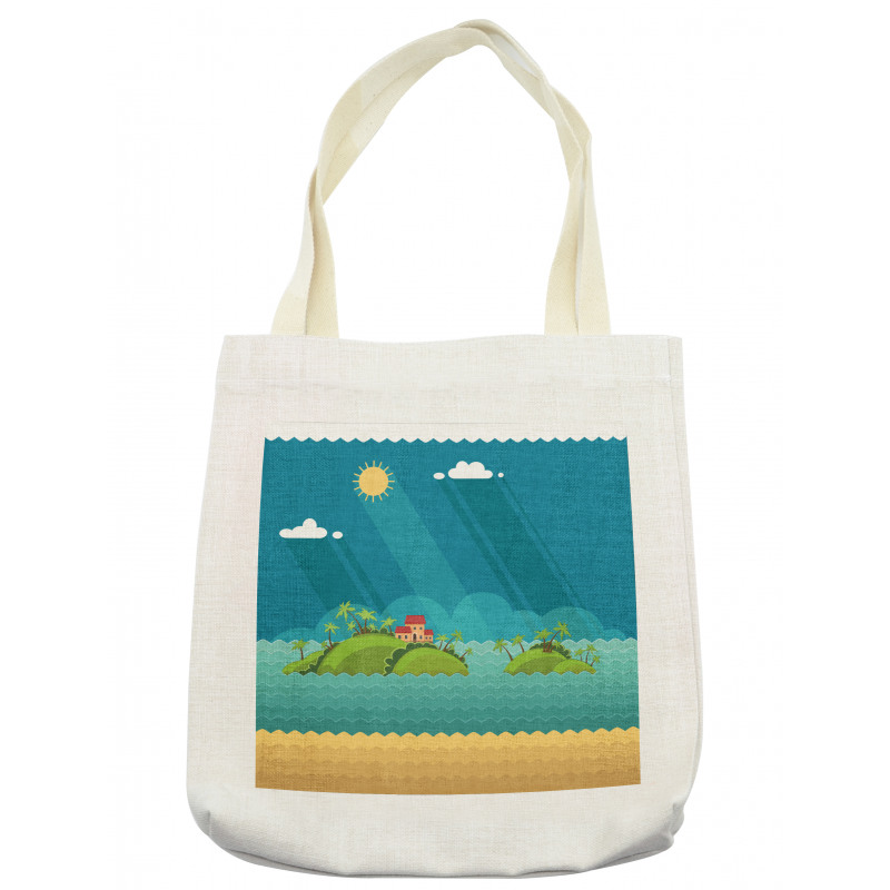 Tropical Islands Ocean Tote Bag