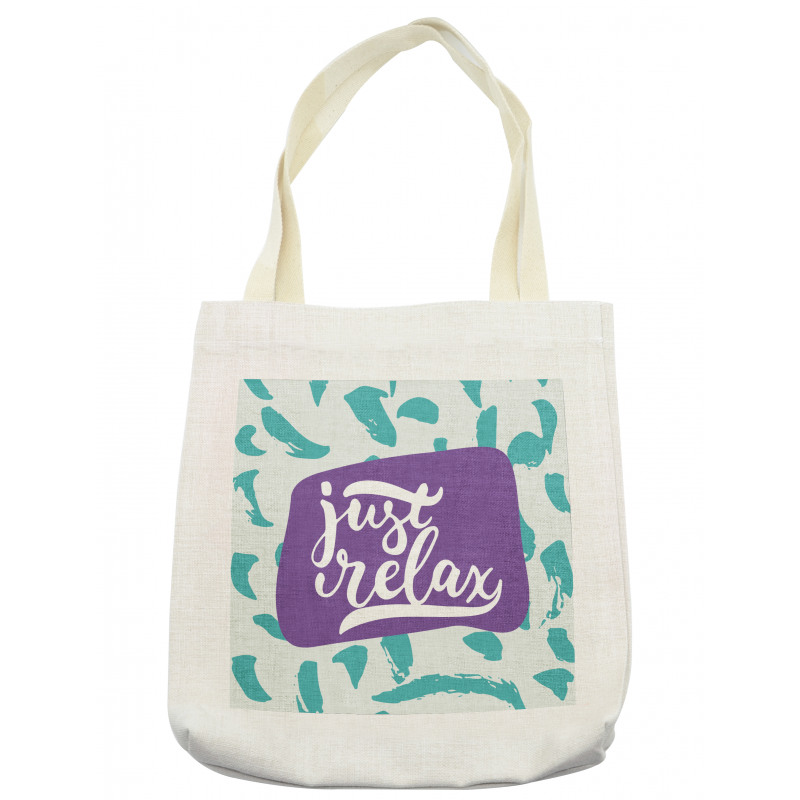 Calligraphic Message Tote Bag