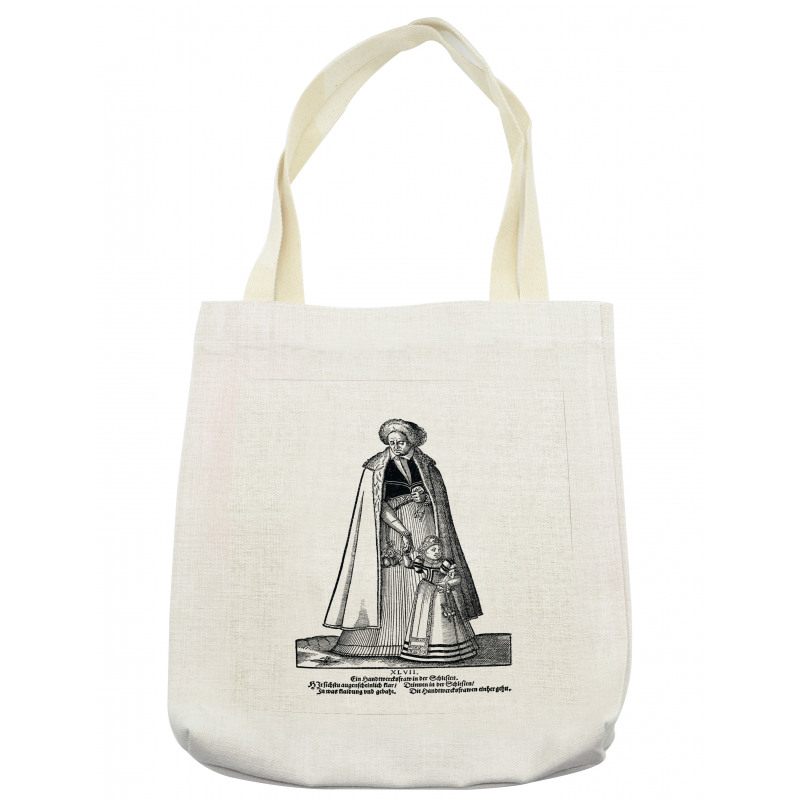 Father and Daughter Tote Bag