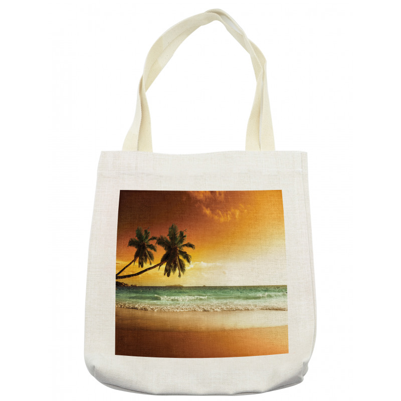 Palm Tree Exotic Beach Tote Bag