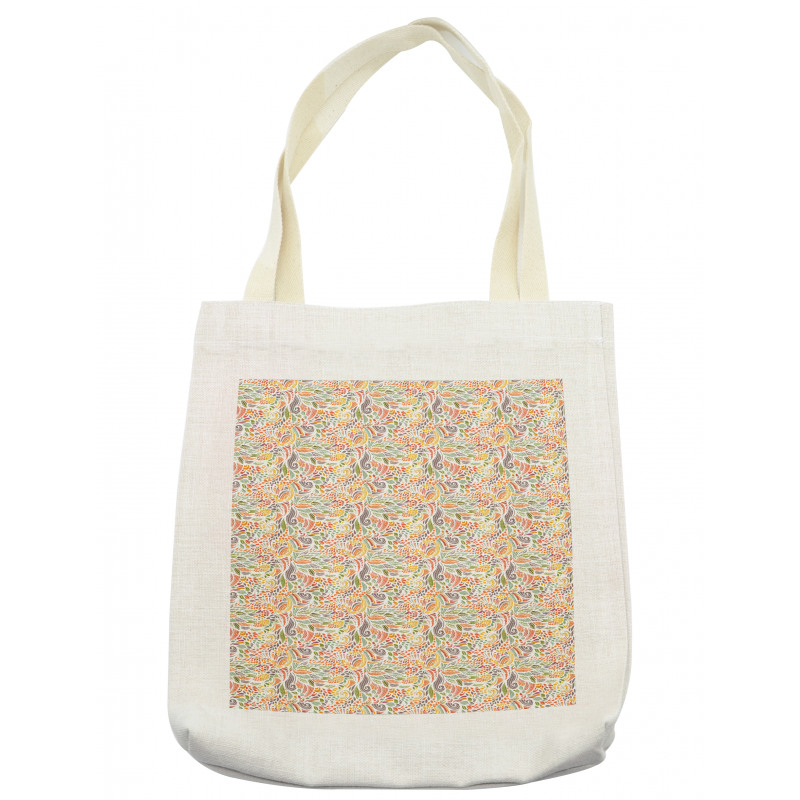 Tangled Colorful Design Tote Bag