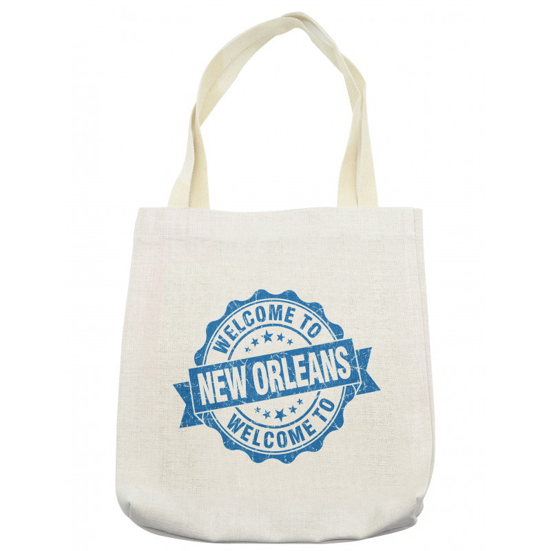 Welcome City Stamp Tote Bag