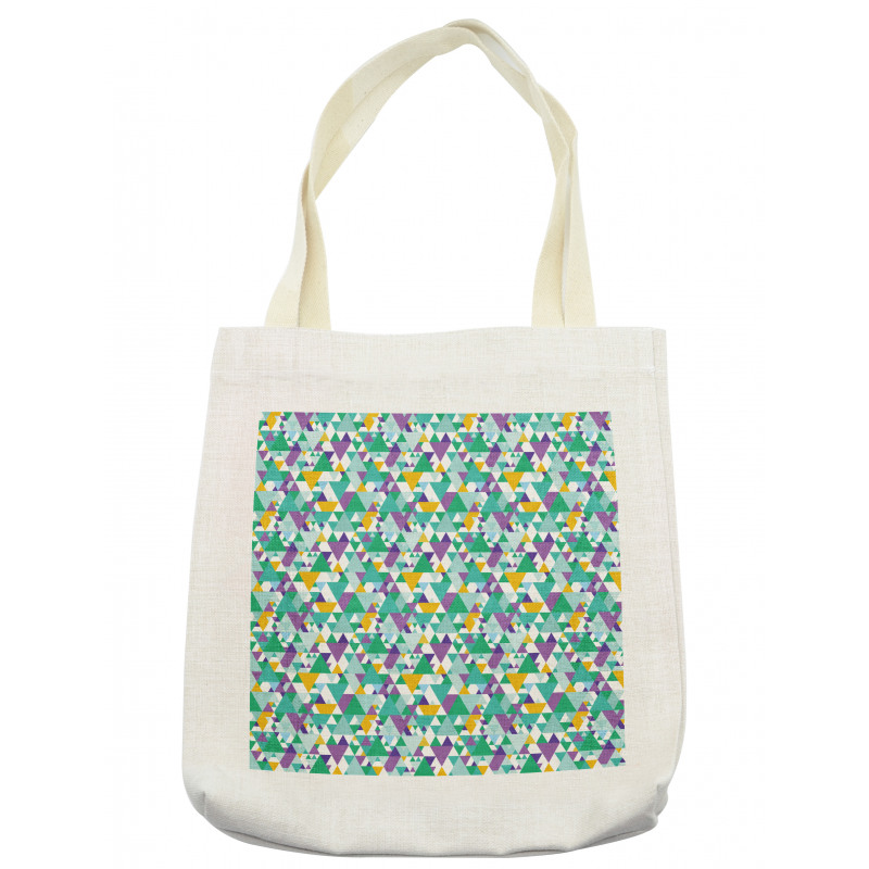 Triangles Mardi Grass Tote Bag