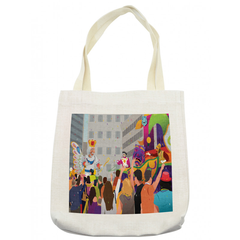 People in Festival Tote Bag