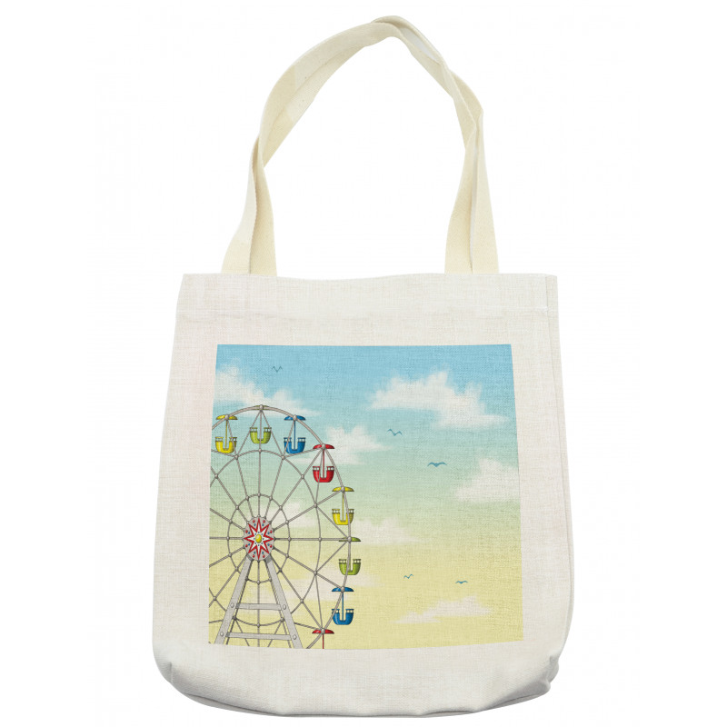 Colorful Cars Sky Tote Bag