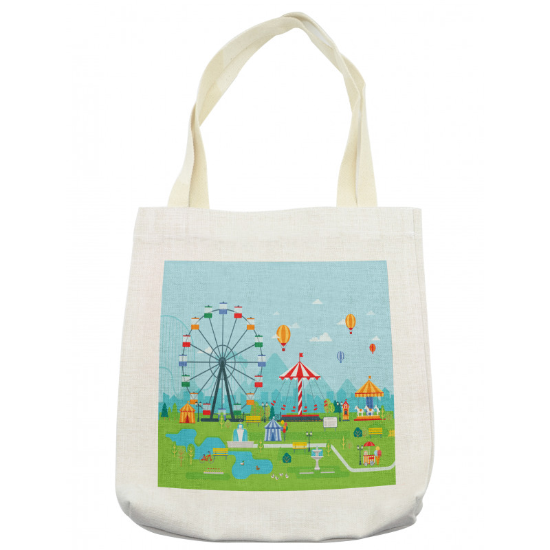 Amusement Park Tote Bag