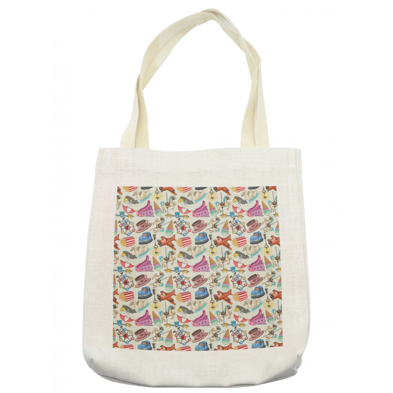 Kids Playground Theme Tote Bag